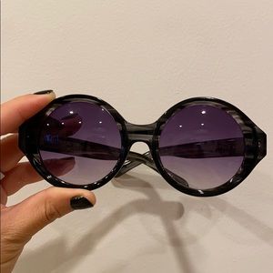 THE MASK round sunglasses